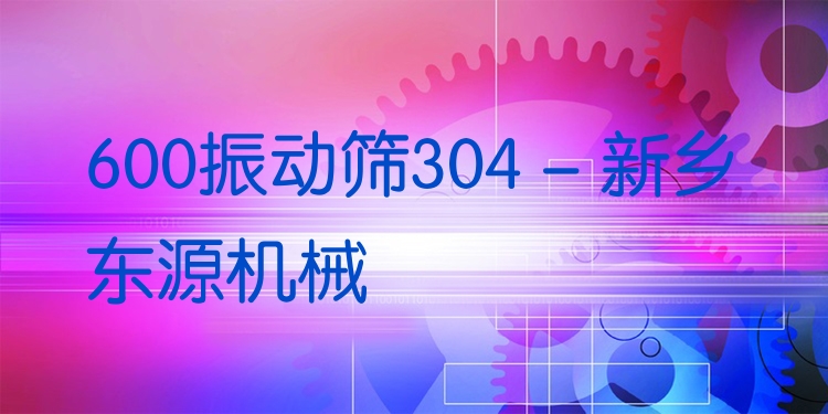 600振動篩304 - 新鄉(xiāng)東源機(jī)械